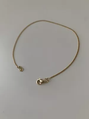 Mejuri 14ct Gold Baby Curb Chain Bracelet 7 Inches - Brand New Without Case • £113
