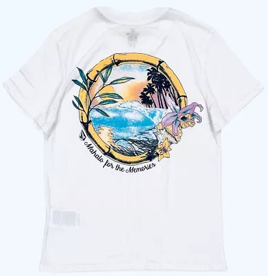 Volcom Women's Hawaiin Island Mahalo Aloha Boyfrend Relaxed Fit Tee T-Shirt • $18.99