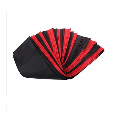 $13.99 • Buy Large 30M / 98ft Black & Red Flat Kite Tail Stunt Kite Delta Kites Fly Smooth