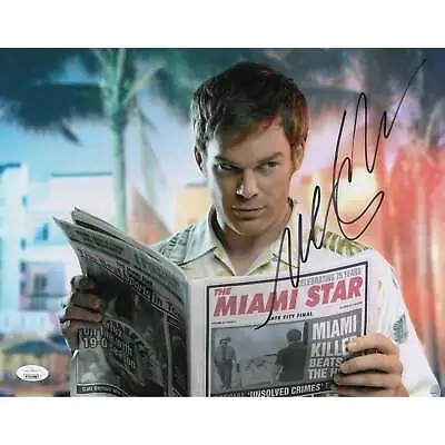 Michael C. Hall Autograph 11x14 Photo Dexter Signed JSA COA D16 • $229.99