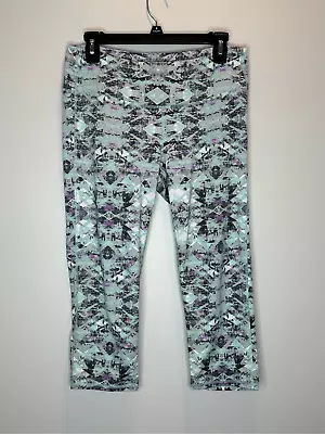 Athleta Cosmic Chaturanga Cropped Leggings Size Large • £25.09