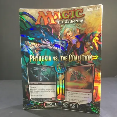 Magic The Gathering MTG - PHYREXIA VS THE COALITION Duel Deck 2010 - Sealed • $152.59