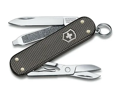 Victorinox Classic SD Alox Limited Edition 2022 Thunder Gray Scales 0.6221.L22 • $43