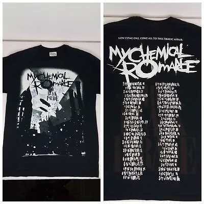 My Chemical Romance Signed/Autograph Concert T-Shirt Adult M #J1532 • $179.99