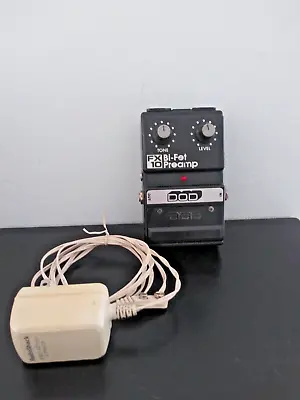 Vintage 1987 DOD FX-10 Bi-Fet Preamp Pedal W/ Radio Shack 9v Battery Eliminator • $120