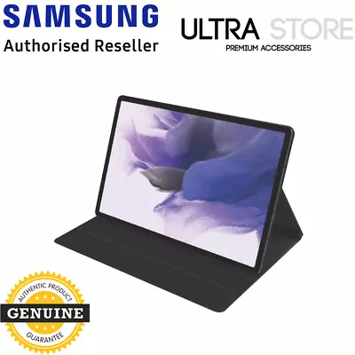 GENUINE Samsung Galaxy Tab S7+ S7 FE S8+ 12.4 Book Cover Standing Case EF-BT730 • $49