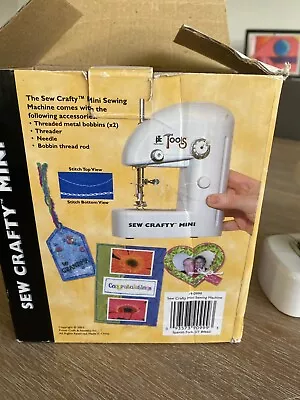 Provo Craft PC Tools Sew Crafty Mini Sewing Machine Hand Held • $5.95