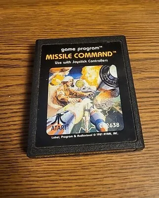 Missile Command Atari 2600 Atari 1981 Tested • $11.03