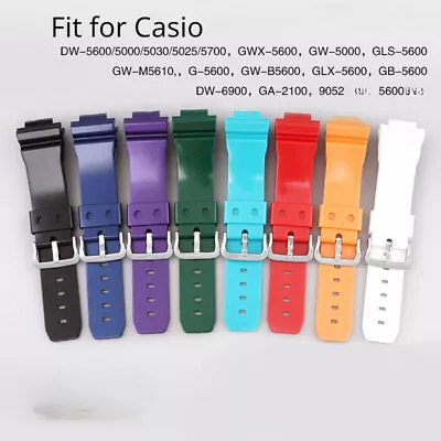 Resin Watch Band Strap For Casio G-Shock DW5900 DW6600 DW6900 G6900 Series • $16.99