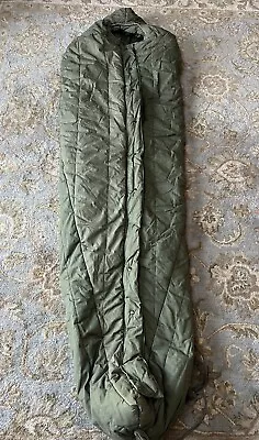 US Military Intermediate Cold Weather Sleeping Bag OD Green Mummy With Hood • $75