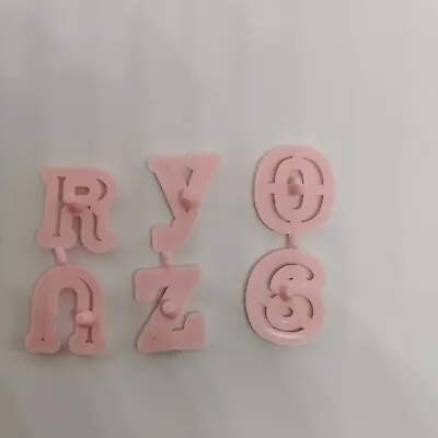 £4.50 • Buy Letters And Numbers Sugarcraft Cutters