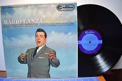 Mario Lanza You Do Something To Me LP RCA Camden CAL 450 Mono • $2.40