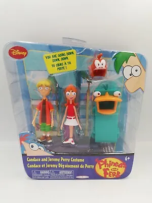 $59.90 • Buy Disney Phineas & Ferb: Candace & Jeremy Perry Costume Play Set - 2011 RARE