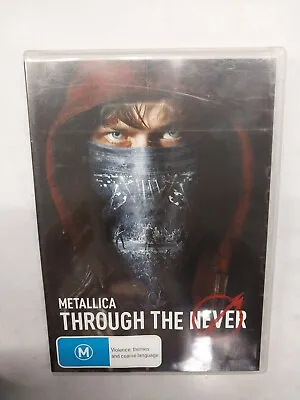 Metallica - Through The Never (DVD 2013) Bh320 • $6.73