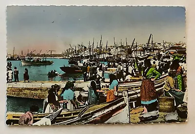 Vintage Postcard Boats Bilhete Postal Portugal Lisboa • $6.99