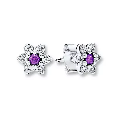 $48.99 • Buy PANDORA EARRINGS Sterling Silver ALE S925  FORGET ME NOT STUDS  290690ACZ