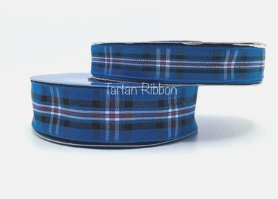 £32.20 • Buy Glasgow Rangers Tartan Ribbon~Choice Of Widths/Lengths~Free Postage