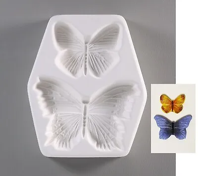 Two Small Butterflies Glass Casting Fusing Mold LF114 Little Fritter Reusable • $30.45