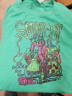 Vintage 1970's Grass Hash Marijuana Good For The Soul T Shirt  Weed • $19.99