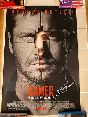 GAMER Original D/S Poster SIGNED BY MICHAEL C. HALL • $400