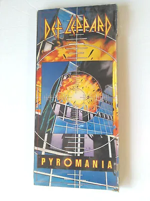 Def Leppard ~ PYROMANIA ~ Cd 1983 NEW LONGBOX (long Box) PRE-mfsl Gold  • $1499.99