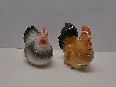 Vintage Otagiri Chicken Rooster Salt & Pepper Shakers Made In Japan • $19.99