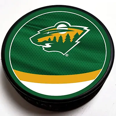 Minnesota Wild Reverse Retro Series Collectible Hockey Puck- 2023 Release • $14.99