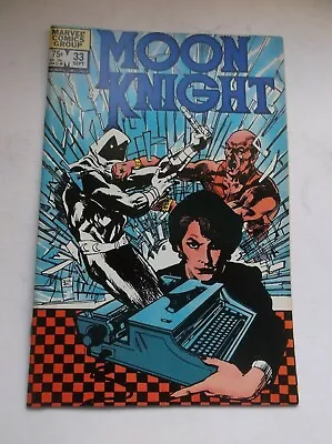 Marvel: Moon Knight #33 Bed Sheet Vs Druid Walsh Disney+ Show 1983 Nm (9.4)! • $29.99