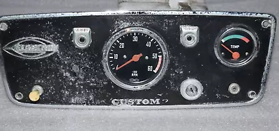 Glastron Custom Badged Vintage Inboard Dash Panel Gauges Assembly Rat Hot Rod • $150