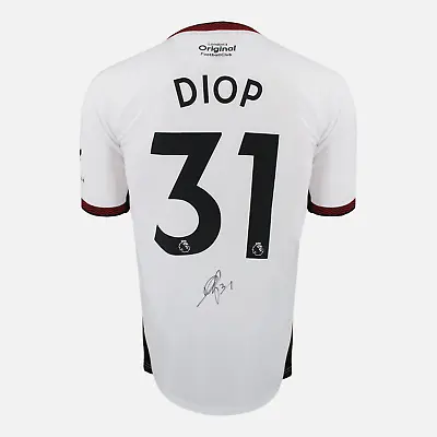 £219.99 • Buy Issa Diop Signed Fulham Shirt 2022-23 Home [31]
