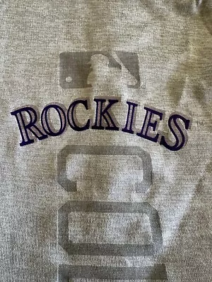 Colorado Rockies MLB Majestic Authentic Collection Lightweight Hoodie Large • $20