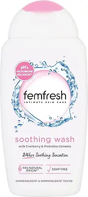 £2.78 • Buy Femfresh Ultimate Care Soothing Wash - Intimate Daily Vaginal Feminine Hygiene &