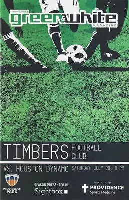 Portland Timbers 'Green & White' MLS Soccer/Football Programs Volume 7 Issue 9 • $6.99