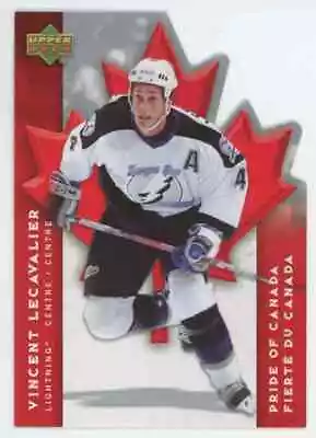 2007-08 McDonalds UD Pride Of Canada #PC4 Vincent Lecavalier Die Cut • $2.64