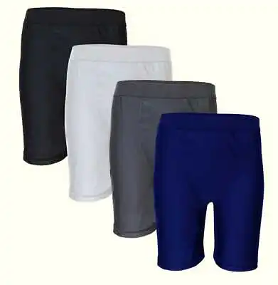 Premium Mens Compression Shorts Base Layer Thermal Sports Skins Boxer Gym Shorts • £4.49