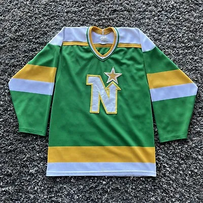 Vintage Minnesota North Stars CCM Hockey Jersey Stitched Authentic 70s 80s • $80