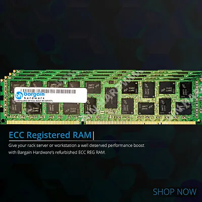 Dell R610 DDR3 ECC 12800R 14900R Server RAM: 4GB PC3 Memory 32GB - 96GB • £11