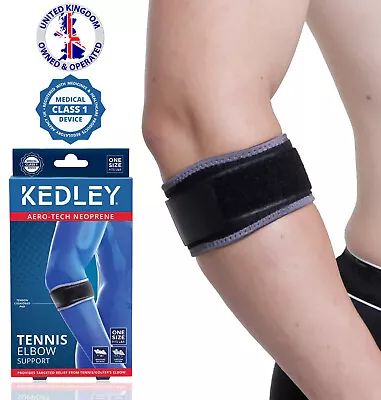 £8.99 • Buy KEDLEY Tennis Elbow/Golfer’s Elbow Support Strap | Medical Grade 