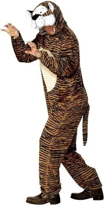 Mens Tiger Jumpsuit Costume • £27.40