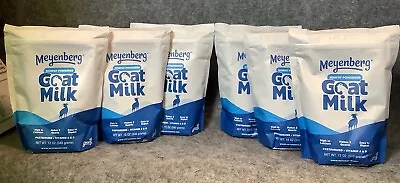 Meyenberg Milk Goat Powder Non-Fat Pouch 12 Oz (Pack Of 6) EXP. 4/24/25 • $120