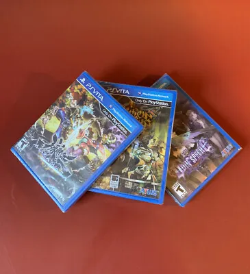 Muramasa: Rebirth • Dragon’s Crown • Odin Sphere PS Vita (AKSYS/ATLUS 2012-13) • $1448.98