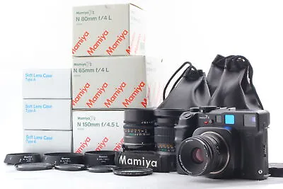 CLA'D 3 Lens Set [Top MINT] Mamiya 7 II 6x7 Film Camera N 65 80 150 From JAPAN • $6999.99