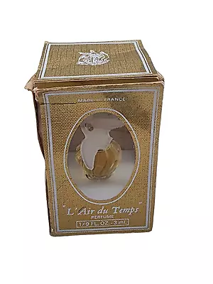 Vintage NINA RICCI LALIQUE L'AIR DU TEMPS PERFUME Dove  1/9 Oz 3 Oz With Box • $41.40