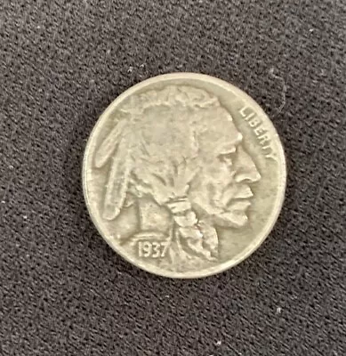 1937-D 5C Buffalo Nickel • $2.50