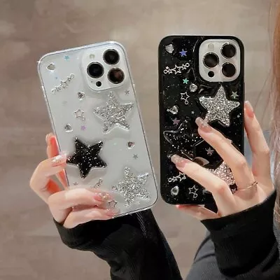 Luxury Glitter Shining Star Phone Case For IPhone 14 13 12 11 Pro Shockproof • $7.69