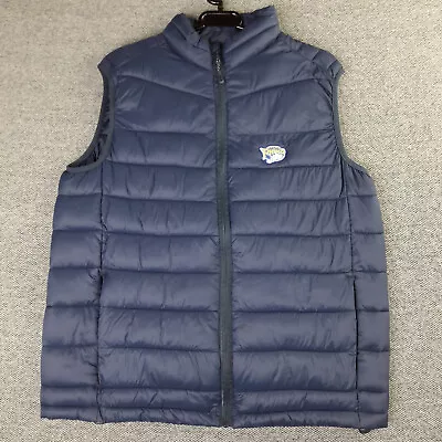 Leeds Rhinos Vest Mens Medium M Adult Navy Gilet Bodywarmer Sleeveless • $24.80