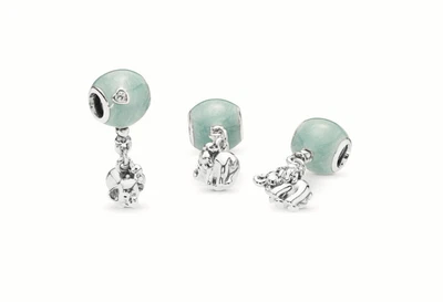 $39 • Buy New Genuine PANDORA 797239EN169 SS Elephant & Balloon Hanging Charm