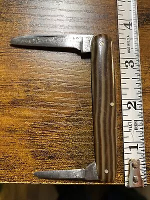 Vintage Van Camp Indianapolis Ind.2 Blade Pocket Knife 1930-1950 • $39.95
