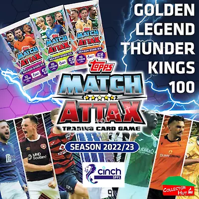 TOPPS MATCH ATTAX SPFL 2022/23 Golden Legend Thunder Kings 100 Choose Your Card • £1.80