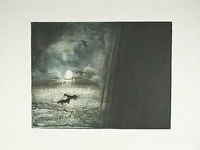  Monsoon  By Kaiko Moti Signed Ltd Edition #42/120 Etching 22 X30  • $1869